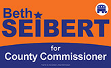 Beth Seibert for County Commissioner Logo