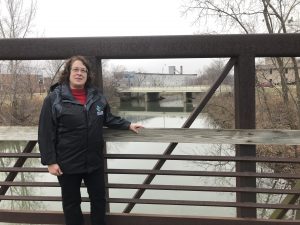 Beth Seibert Standing by the Ottawa River