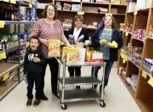 Beth Seibert at Spencerville Community Samaritans Food Pantry